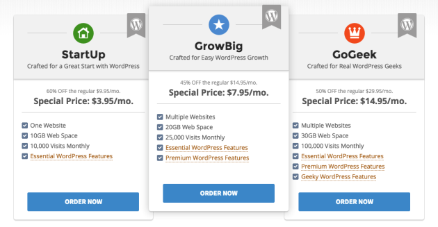 siteground plans