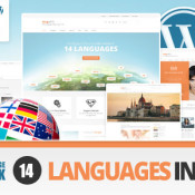 First WordPress Multilanguage Theme Released on Themeforest