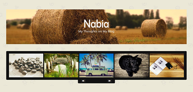 Nabia: Modern Blogging WordPress Theme