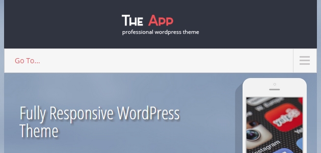 SKT The App: One Page App Showcase WordPress Theme
