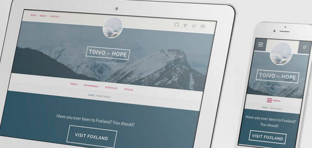 Toivo: Business and Blogs WordPress Theme