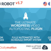 WP Video Robot: Add Videos To Your Site, Automatically