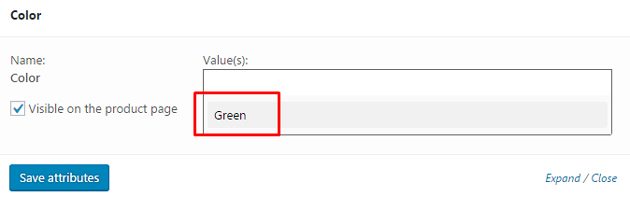 displaying added attribute