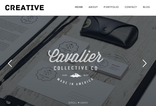 Creative WordPress Theme