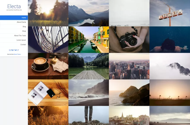 Electa WordPress Theme