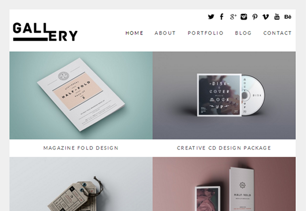 Gallery WordPress Theme