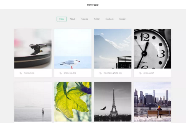 GK Portfolio WordPress Theme