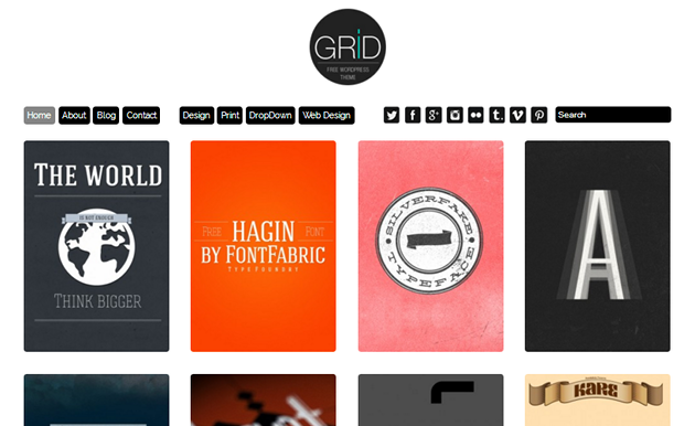 Grid WordPress Theme