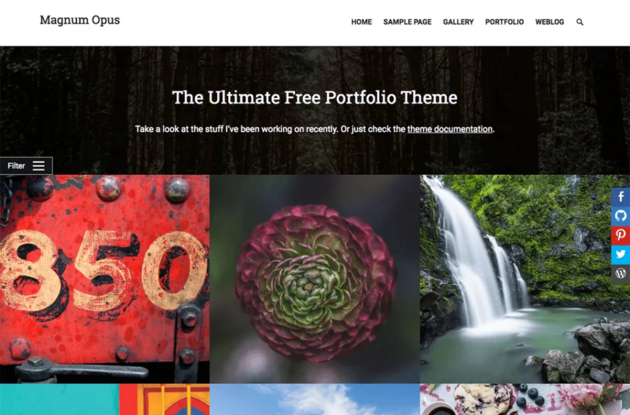 Magnum WordPress Theme