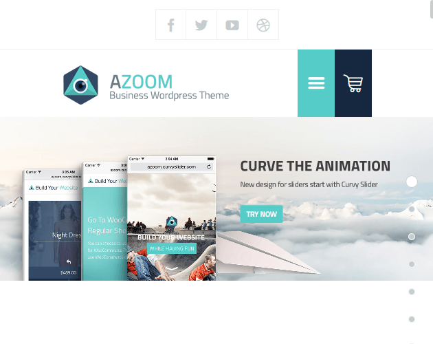 Azoom - WordPress Animation Themes