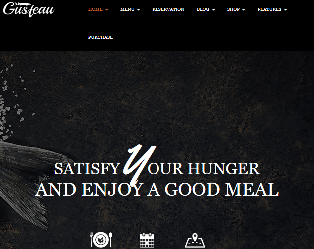 Gusteau - WordPress Animation Themes