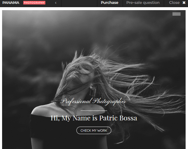 Panama - WordPress Animation Themes