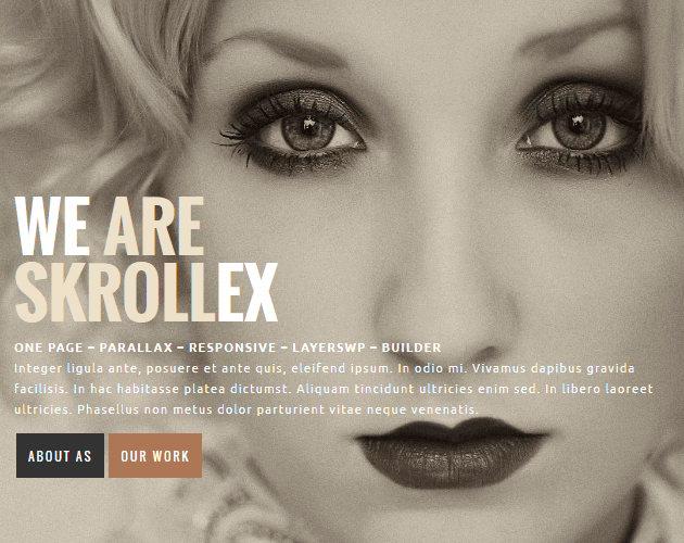 Skrollex - WordPress Animation Themes