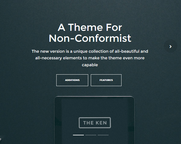 The Ken - WordPress Animation Themes