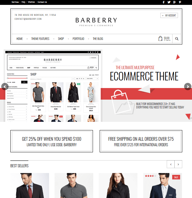 Barberry - eCommerce WordPress Themes