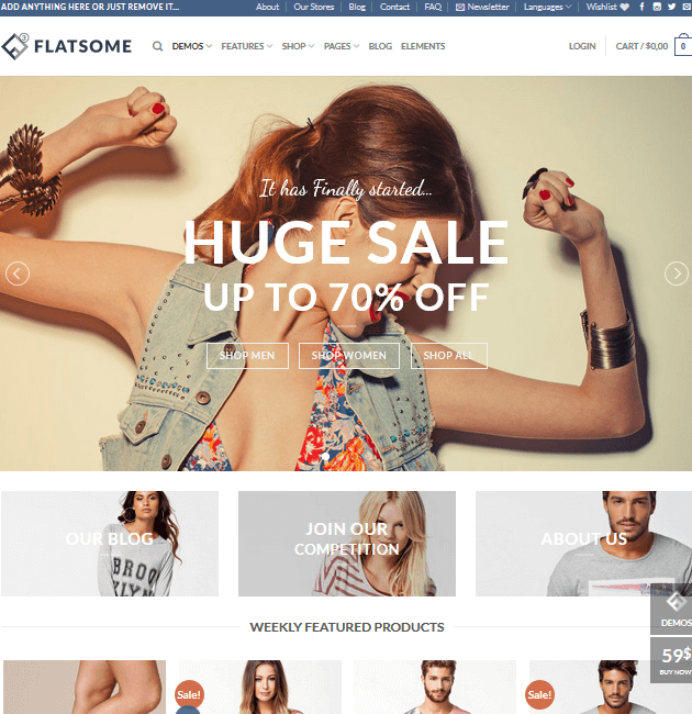 Flatsome - eCommerce WordPress Themes