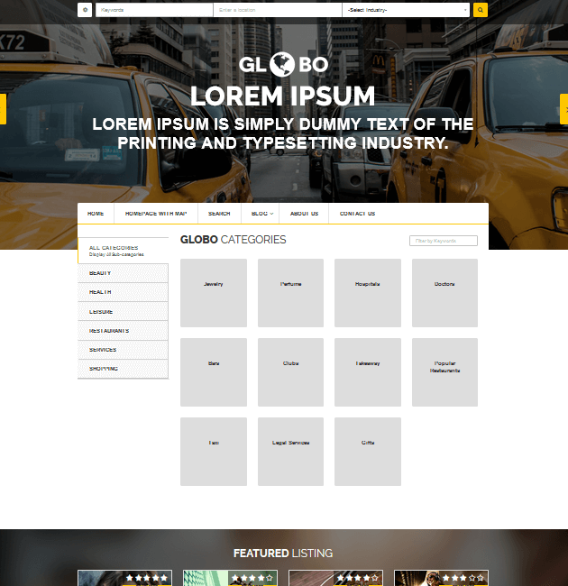 Globo - Ad-Space WordPress Themes