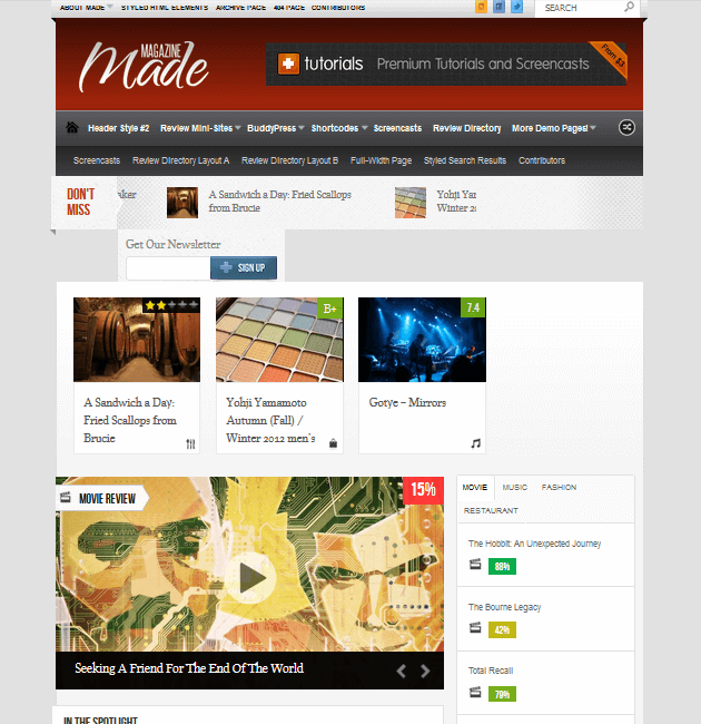 Made - Ad-Space WordPress Themes