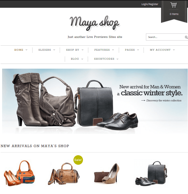 Maya Shop - eCommerce WordPress Themes