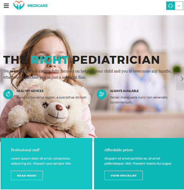 Medicare - WordPress Doctor Themes