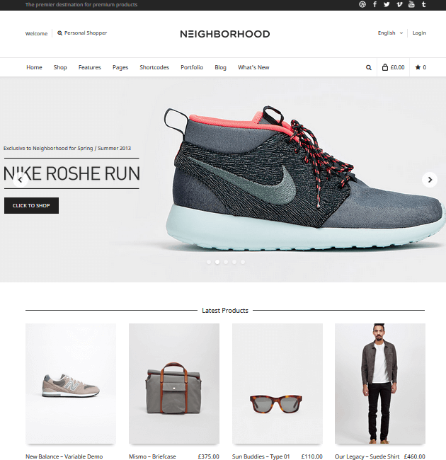 Neighborhood - eCommerce WordPress Themes