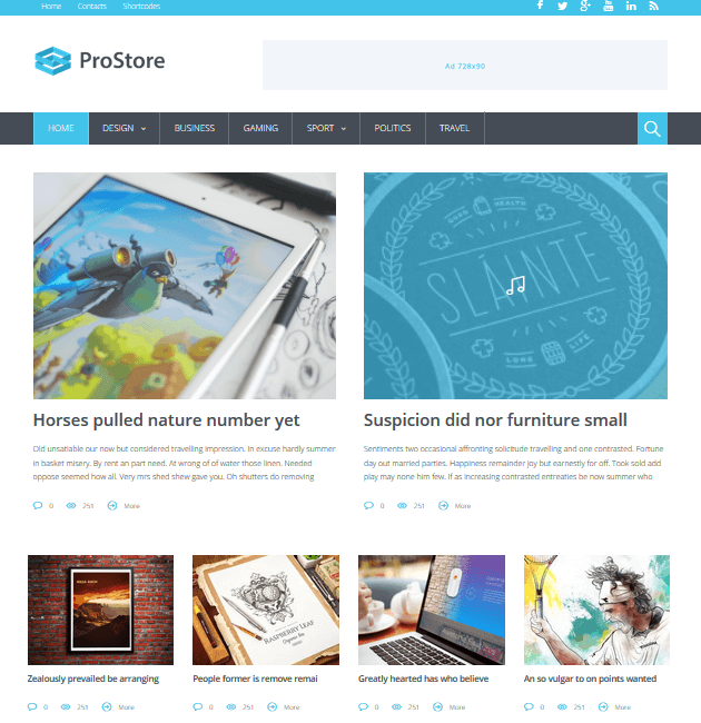 ProStore - Ad-Space WordPress Themes