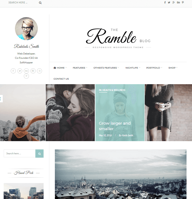 The Ramble - Ad-Space WordPress Themes