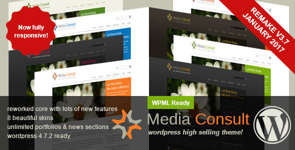 Media Consult - Business WordPress Theme